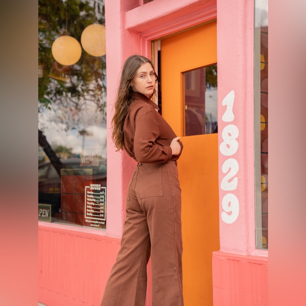 Big Bud Press Brown Bell Bottoms